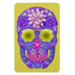 Ímã Flor - Caveira 5