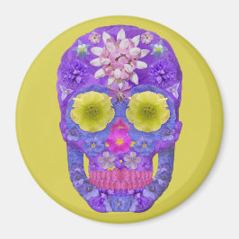 Imã Flor - Caveira 5