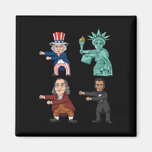 Imã Flor Como Um Chefe Tio Sam Ben Franklin Liberty 4