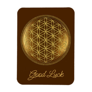 Ímã FLOR DA VIDA - Medalha de Geometria Sagrada 1