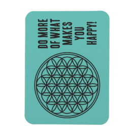 Ímã FLOR DA VIDA - Símbolo de Geometria Sagrado 1