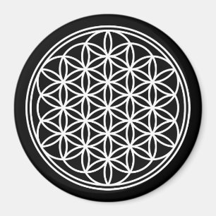 Imã FLOR DA VIDA - Símbolo de Geometria Sagrado 2
