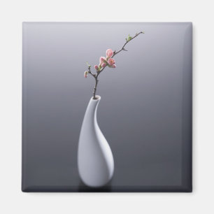 Imã Flor de cerejeira no vaso