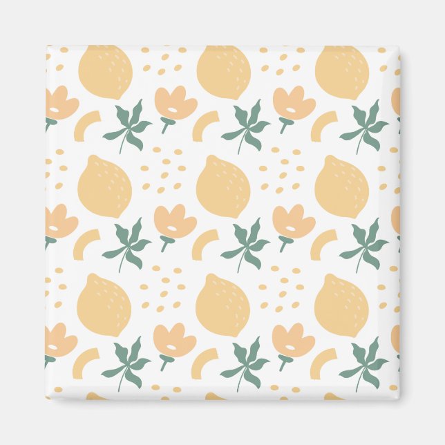 Imã Flor de Fruta de Paixão (Frente)