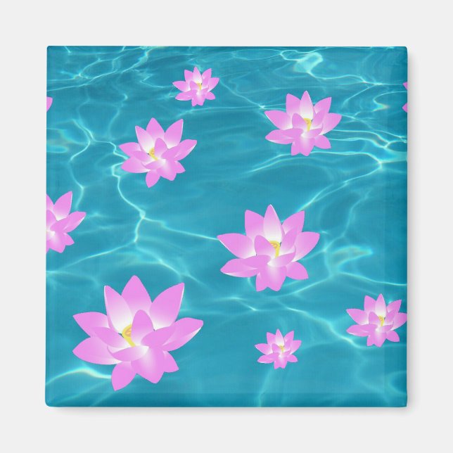 Imã Flor de Lotus (Frente)