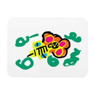 Ímã Flor de mel de abelha