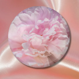 Imã Flor de Peônia Rosa