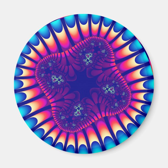 Imã Flor do Mar de Coral (Frente)