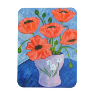 Ímã Flor e Vase Magnet