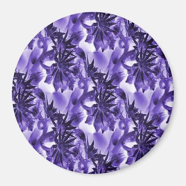 Imã Flor em Roxo... (Frente)