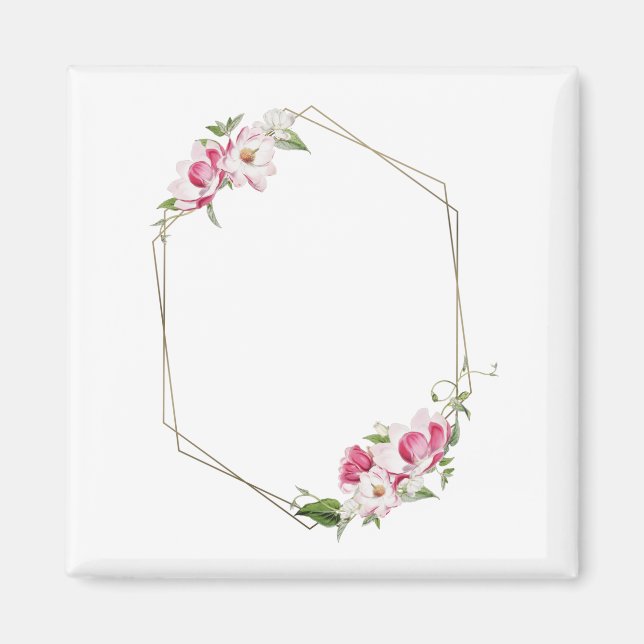 Imã Flor Frame (Frente)