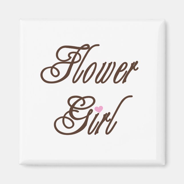Imã Flor Girl Classy Browns (Frente)