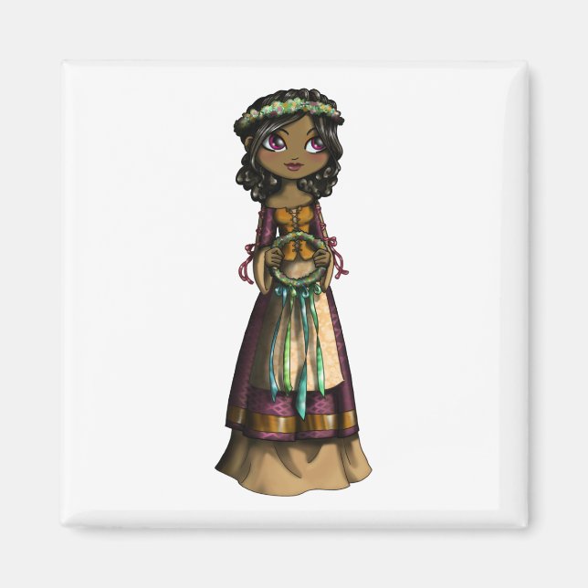 Imã Flor Maiden (Frente)