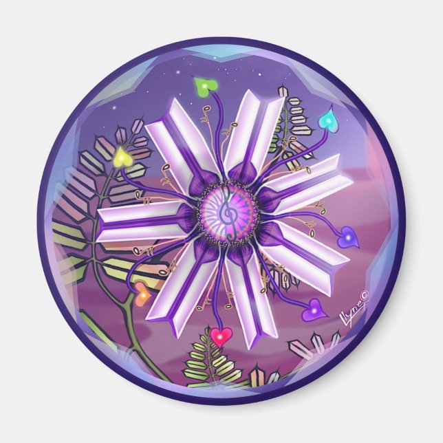 Imã Flor no deserto (Frente)