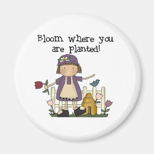 Imã Flor onde você é plantado