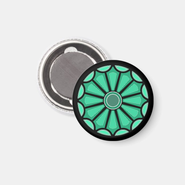 IMÃ FLOR PRESENTE MODERNO DA MÃE PAI IRMÃ FILHO CHEFE (Front/Back)