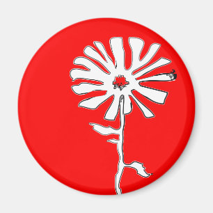 Imã flor preta