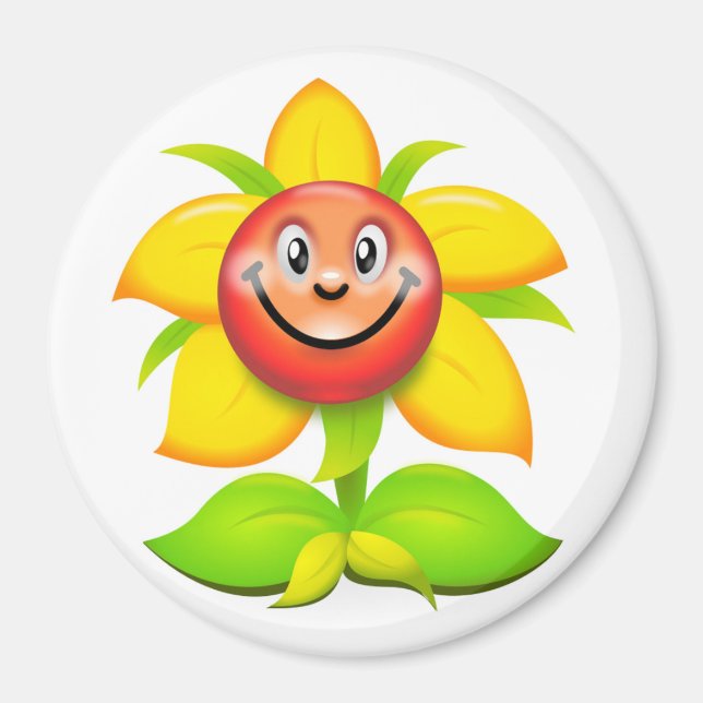 IMÃ FLOR ROSTO (Frente)