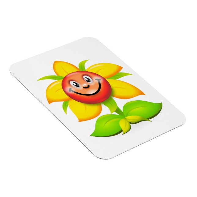 ÍMÃ FLOR ROSTO (Lado Direito)