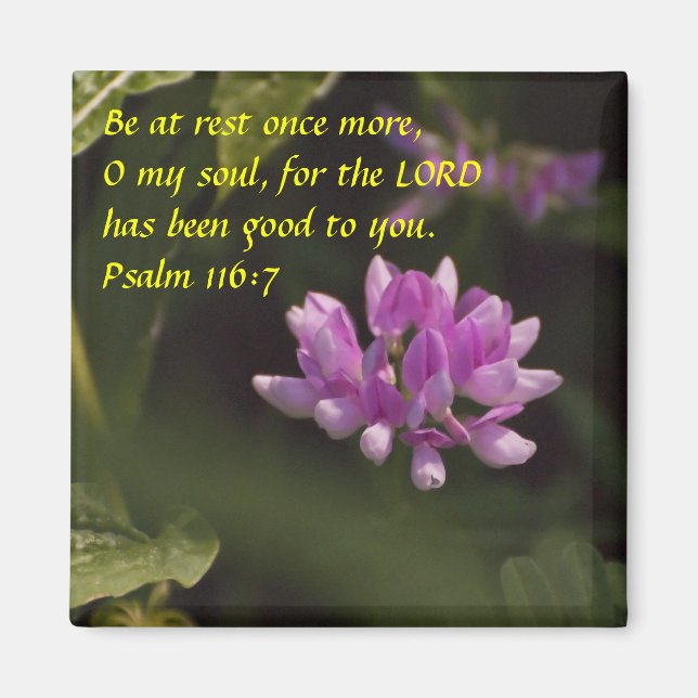 Imã Flor selvagem flutuante (Frente)