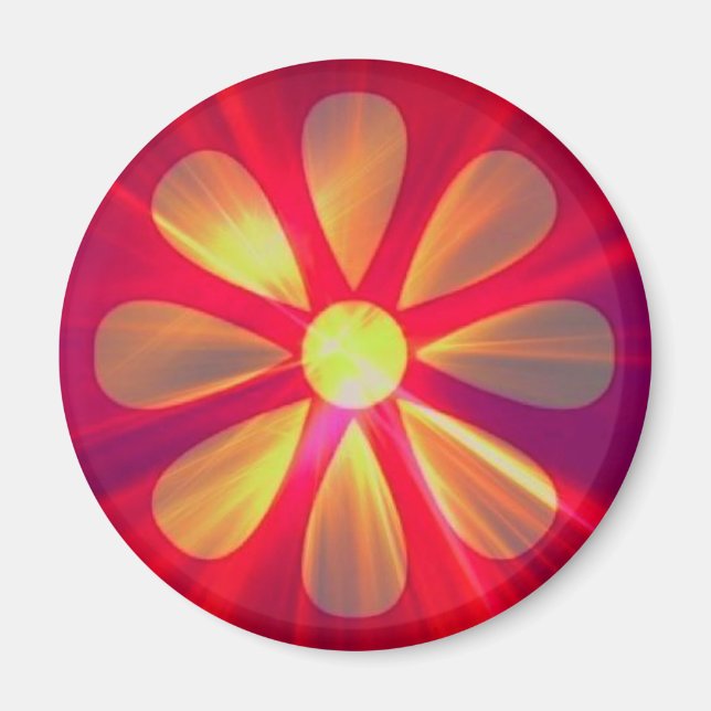 Imã Flor sunny Magnet (Frente)