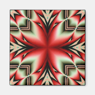 Imã flor tribal do geo