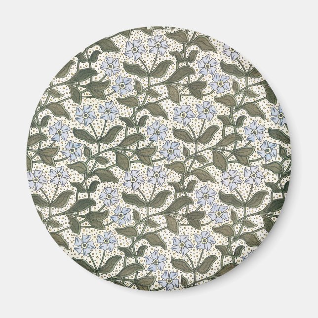 Imã Floral Elegante Bonito da Flor de Verão (Frente)