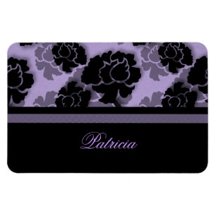 Ímã Floral Grungy Flexi Magnet, Lilac