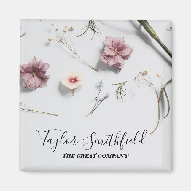 Imã Floral mínimo (Frente)