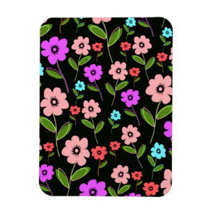 Ímã Floral retro