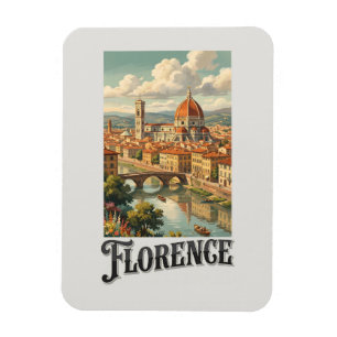 Ímã Florença Itália Viagem Antiga