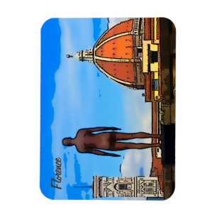 Ímã Florence Duomo Dome Antony Gormley  