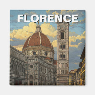 Imã Florence Itália Skyline Viagem