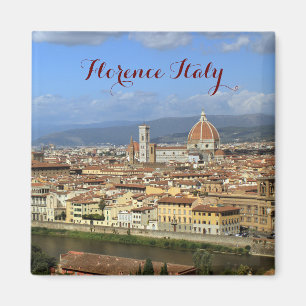 Imã Florence Itália skyline Viagem Magnet