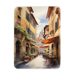 Ímã Florence watercolor art