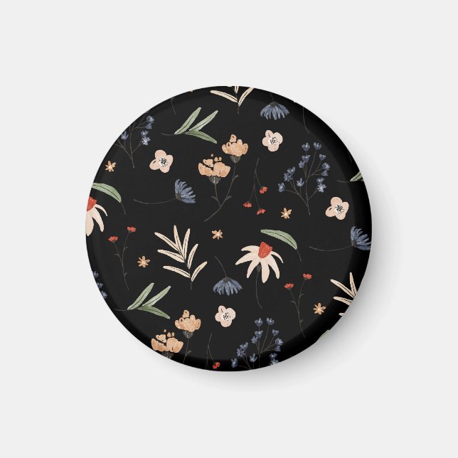 Imã Flores aquáticas simples 1 (Frente)