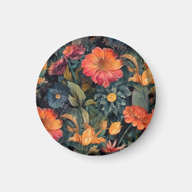 Imã Flores, arte natural (Frente)