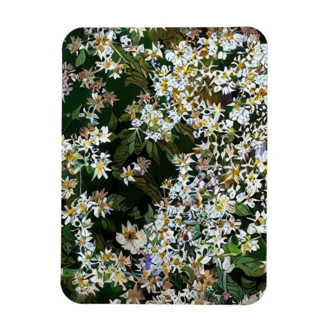 ÍMÃ FLÔRES ASTER (Vertical)