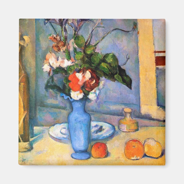 Imã Flores Azuis, Paul Cezanne (Frente)