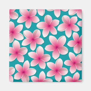 Imã Flores Brilhantes Frangipani/ Plumeria