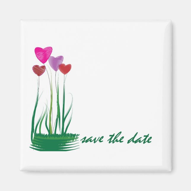 Imã Flores cardíacas! (Frente)