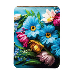 Ímã Flores Coloridas