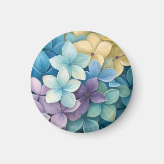 Imã Flores coloridas naturais