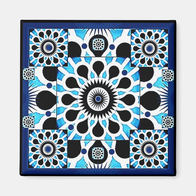 Imã Flores Cósmicas III Magnet (Frente)