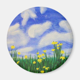 Imã Flores de Cama do Golfo em um Campo Brilhante