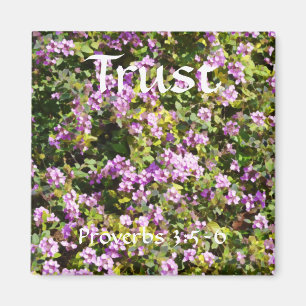 Imã Flores de Fé Proverbs Sage Magnet