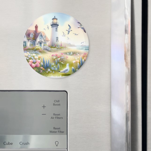 Imã Flores de Primavera pela Cabana Costeira do Farol (In Situ (Fridge))