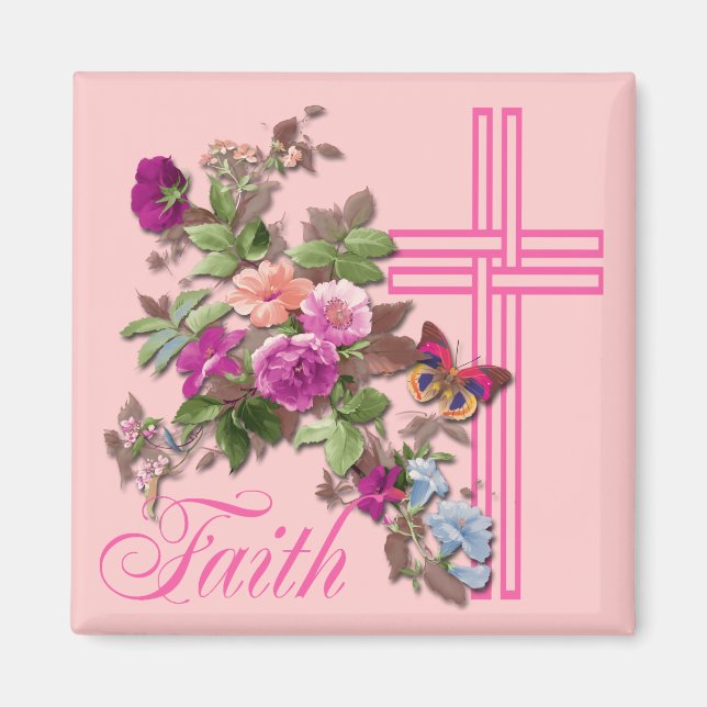 IMÃ FLORES E FÉ (Frente)