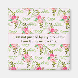 Imã Flores E Folhas De Afirmação