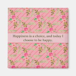 Imã Flores E Folhas De Afirmação